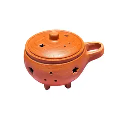 ACHALLAY ARTESANIA DE BARRO - Sahumador de Barro Artesanal