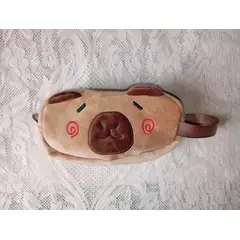 MORITA BAG STORE - CARTUCHERA CREMA CAPIBARA PARA NIÑOS