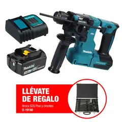 MAKITA - Rotomartillo Sds-Plus 18V LXT BL Inc Bat y Carg DHR183Z-K1
