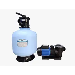 MERLIN - PACK BOMBA DE 1.2 HP + FILTRO 16PULGADAS PARA PISCINA