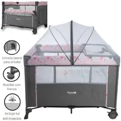 EBABY - Cuna para bebe Colecho Nala ROSADO