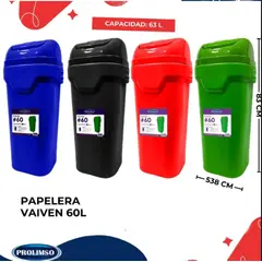 GENERICO - Tachos de Basura y Basureros