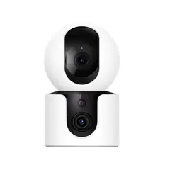 XIAOMI - Cámara De Seguridad C300 Dual Giratorio 360 2K - Blanco