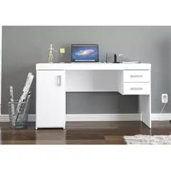 NACION MUEBLES - ESCRITORIO LU COLOR BLANCO