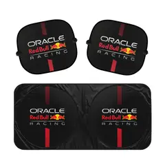 RED BULL - Tapasol Racing 3 Pzas Plegable Auto Camioneta