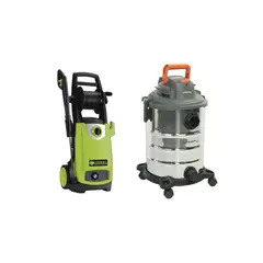 GLADIATOR - HIDROLAVADORA ELÉCTRICA + ASPIRADORA SECO-HÚMEDO Y SOPLADOR