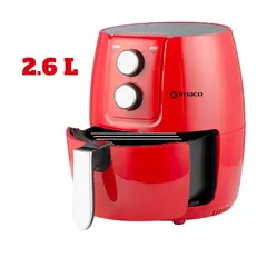 IMACO - FREIDORA AF2714R 2.6 L MANUAL COLOR ROJO -AF2714R