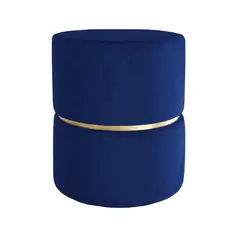 GENERICO - PUFF MARGOT AZUL GOLD