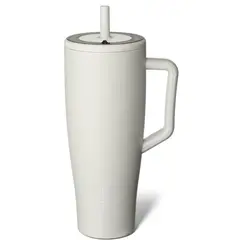 GENERICO - Tumblr Vaso aislado BruMate Era a prueba de fugas con tapa y pajilla 40 oz - Dune