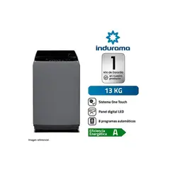 INDURAMA - LAVADORA DE 13KG CARGA PESADA LRI-13DGR