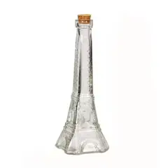 GENERICO - Licorera de vidrio torre eiffel de 180ml