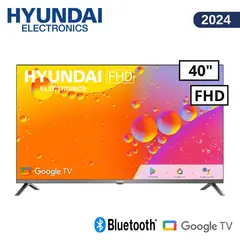 HYUNDAI - Televisor 40" Smart TV FHD LED Google TV Bluetooth HYLED4023GIM