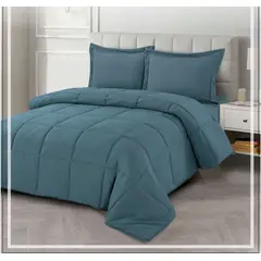 CASATEX - Edredón + Juego de sábanas Queen size 100% Algodón