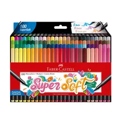 FABER CASTELL - PLUMONES SUPERSOFT X 100