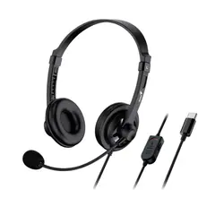 CREATIVE - AUDIFONO CMICROF GENIUS HS-230U USB-C BLACK