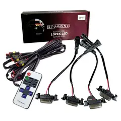 JETION - Led Parrilla Ojo De Raptor Universal Con Control