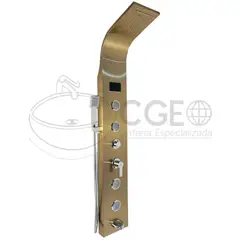 FRATELLI - COLUMNA DE DUCHA LED DORADO SK-8006