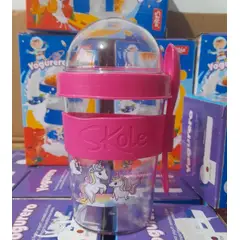 GENERICO - VASO YOGURERA MODELO UNICORNIO