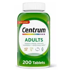 GENERICO - CENTRUM ADULTOS UNISEX- 200 TABLETAS