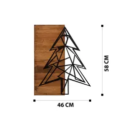 DORELINE - Accesorio de pared decorativo de madera
