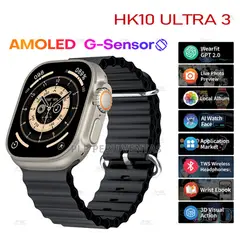 OEM - SmartWatch Hk10 Ultra 3 Chatgpt Amoled 2.02 Negro