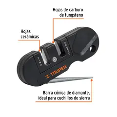 TRUPER - Afilador de cuchillos de bolsillo