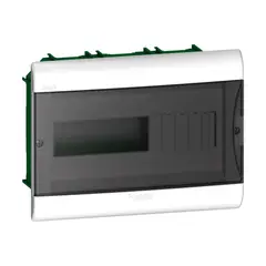 SCHNEIDER ELECTRIC - Tablero eléctrico empotrable 12 polos tapa fume EZ9E3412 Schneider