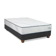 DRIMER - Cama Americana Pocket Snow 2 Plazas