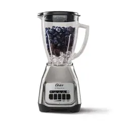 OSTER - LICUADORA PLATEADA KALIMAN15L 550W Potencia y Estilo