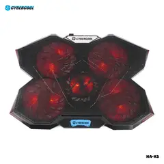 CYBERCOOL - COOLER PARA LAPTOP CON 5 VENTILADORES - HA-K3