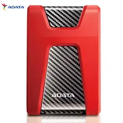 ADATA - Disco Duro Externo 2TB HD650 Rojo Soporta Golpes XBOX PS5