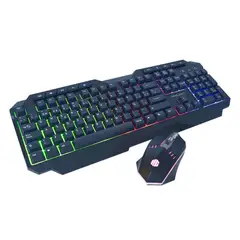 HALION - KIT GAMER TECLADO Y MOUSE SPARTAN HA-808C