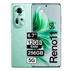 OPPO - Celular Reno11 5G 256GB+12GB Verde Agua