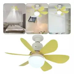 EWTTO - Foco Ventilador De Flor 40W AMARILLO