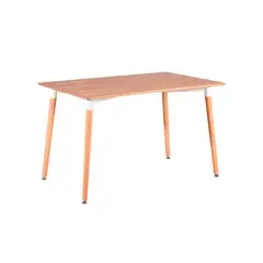 OFIDEAS - Mesa De Comedor 4 Personas Luigi Tablero Haya 120x80 Cm