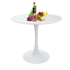 OFIDEAS - Mesa De Comedor Oslo Blanco 2 Personas 80 Cm