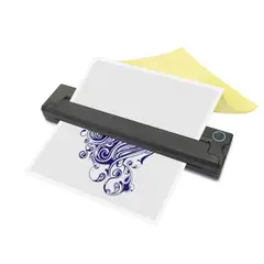 JPSYSTEMS - Impresora portátil A4 Bluetooth papel térmico o papel tatuaje 210mm