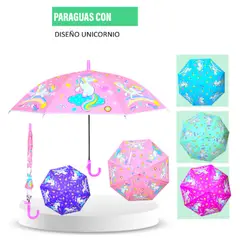 GENERICO - Paraguas Plegable Sombrilla de Mano