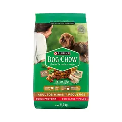 DOG CHOW - ALIMENTO DE PERRO DOGCHOW ADULTOS MINIS Y PEQUEÑOS 21KG