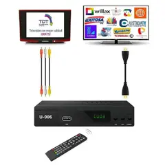 OEM - Sintonizador Decodificador Digital Tv Tdt Canales En Alta Definición
