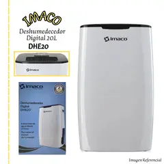 IMACO - Deshumedecedor Digital 20 Litros DHE20