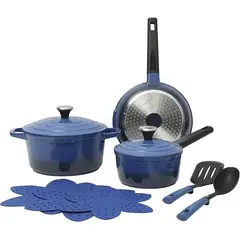 OSTER - Juego de ollas Amberto de 10 Piezas
