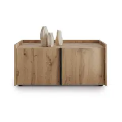 NACION MUEBLES - ESTANTE KARYME COLOR MADERA