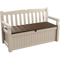 DMUEBLES - DM Banca jardín Eden - Beige + marrón