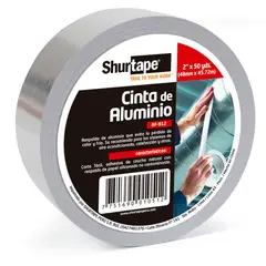 SHURTAPE - Cinta de Aluminio 2" x 50 Yd AF-912