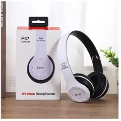 GENERICO - Audifonos Bluetooth con Ranura Micro Sd MP3 y Radio para iPad y iPhone