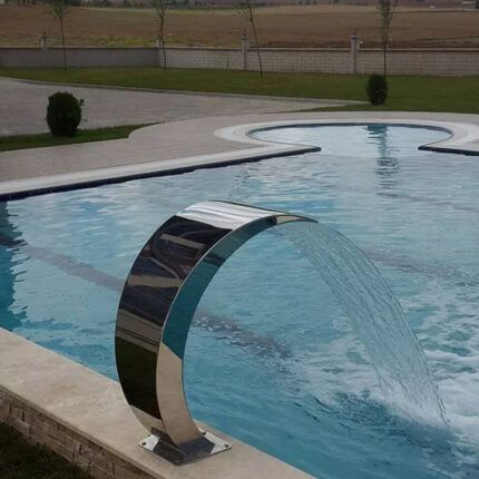 Cascadas de Acero Inox para piscinas 80cm x 50cm