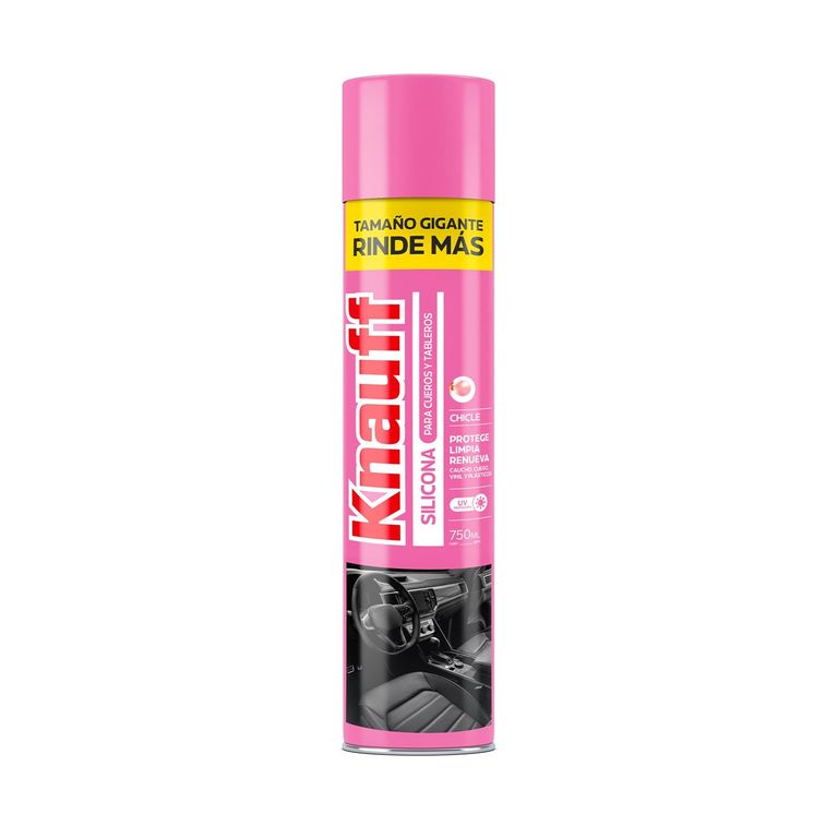 Silicona para Cueros y Tableros Aroma Chicle 750 ml