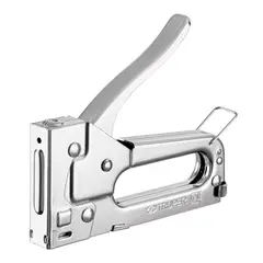 TRUPER - Engrapadora tipo pistola para ¼" y 5/16", con 200 grapas,