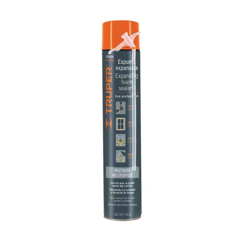Espuma expansiva de 750 ml, 15305 Truper